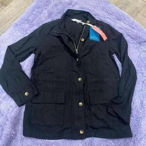 Market &‎ Spruce Black Light Weight Coat Size Small
